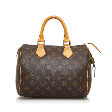 LOUIS VUITTON Monogram Speedy 25 Boston Bag