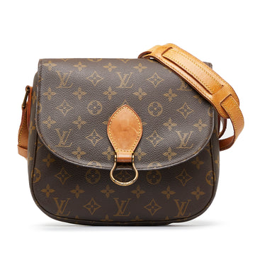 LOUIS VUITTON Monogram Saint Cloud GM Crossbody Bag