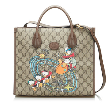 GUCCI x Disney Small GG Supreme Donald Duck Satchel