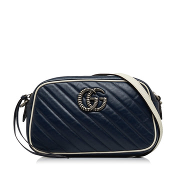 GUCCI Small GG Marmont Torchon Crossbody Bag