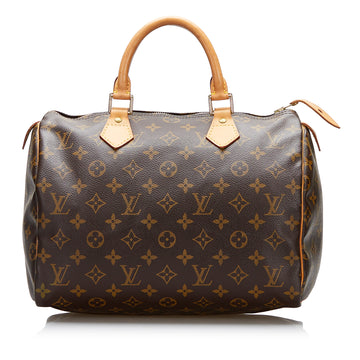 Louis Vuitton Monogram Speedy 30 Boston Bag