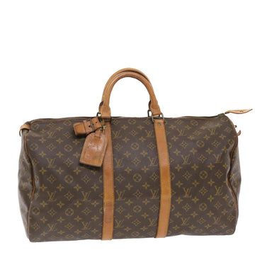 LOUIS VUITTON Monogram Keepall 50 Boston Bag Vintage M41426 LV Auth 50048