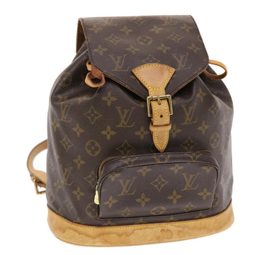 LOUIS VUITTON Monogram Montsouris MM Backpack M51136 LV Auth 50235