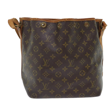 LOUIS VUITTON Monogram Petit Noe Shoulder Bag M42226 LV Auth 50661