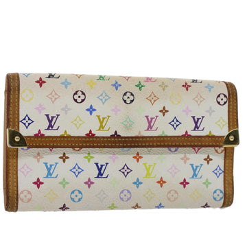 LOUIS VUITTON Multicolor Porte Tresor International Wallet M92659 LV Auth 51084