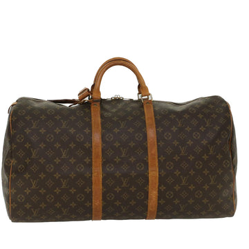 LOUIS VUITTON Monogram Keepall 60 Boston Bag M41422 LV Auth 51091