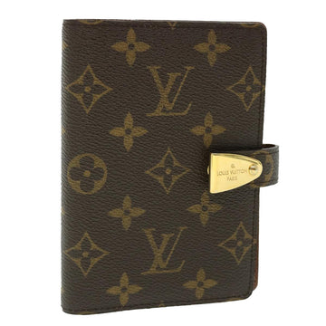 LOUIS VUITTON Monogram Partonaire PM Day Planner Cover R21029 LV Auth 51292