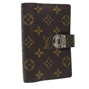 LOUIS VUITTON Monogram Agenda Koala PM Day Planner Cover R21015 LV Auth 51584