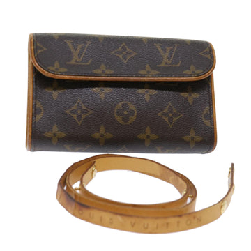 LOUIS VUITTON Monogram Pochette Florentine Waist bag M51855 LV Auth 51723