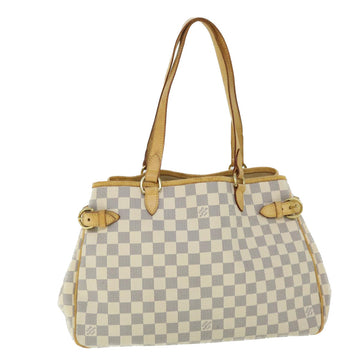 LOUIS VUITTON Damier Azur Batignolles Horizontal Tote Bag N48172 LV Auth 51792