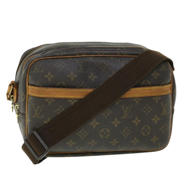 LOUIS VUITTON Monogram Reporter PM Shoulder Bag M45254 LV Auth 52051