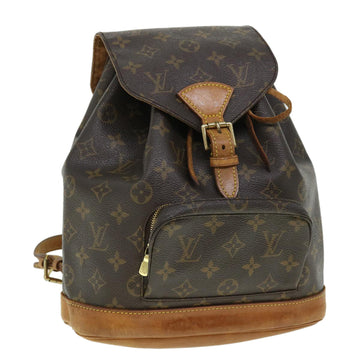 LOUIS VUITTON Monogram Montsouris MM Backpack M51136 LV Auth 52066