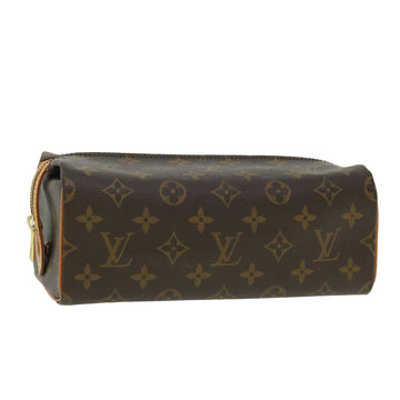 LOUIS VUITTON Monogram Trousse Patte Pression Cosmetic Pouch M47636 Auth 52123