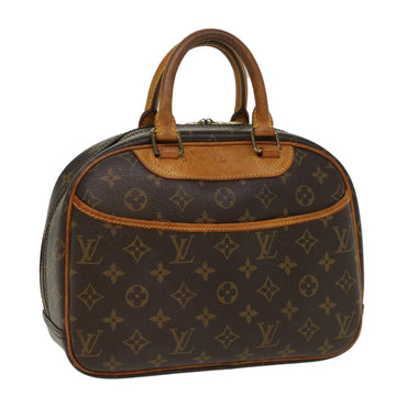 LOUIS VUITTON Monogram Trouville Hand Bag M42228 LV Auth 52127