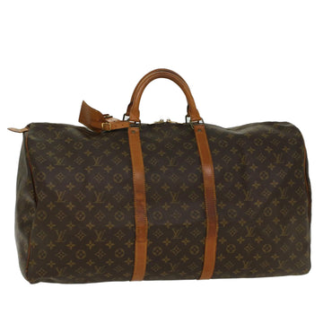 LOUIS VUITTON Monogram Keepall 60 Boston Bag M41422 LV Auth 52225