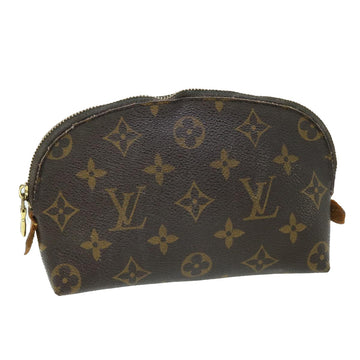 LOUIS VUITTON Monogram Pochette Cosmetic PM Cosmetic Pouch M47515 LV Auth 52289