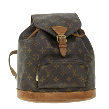 LOUIS VUITTON Monogram Montsouris MM Backpack M51136 LV Auth 52332