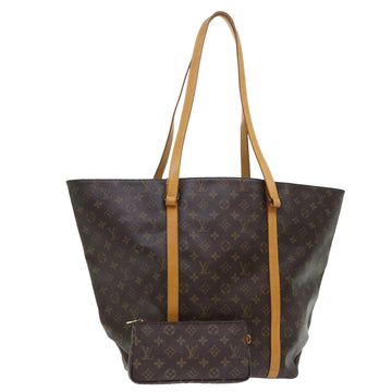 LOUIS VUITTON Monogram Sac Shopping GM Tote Bag M51110 LV Auth 52802