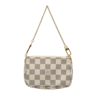 LOUIS VUITTON Damier Azur Mini Pochette Accessoires Baguette