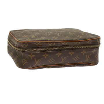 LOUIS VUITTON Monogram Trousse Boite Cosmetic Pouch M47640 LV Auth 53101