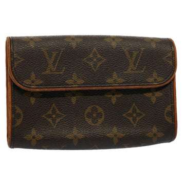 LOUIS VUITTON Monogram Pochette Florentine Waist bag M51855 LV Auth 53160