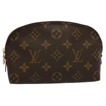 LOUIS VUITTON Monogram Pochette Cosmetic PM Cosmetic Pouch M47515 LV Auth 53457