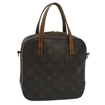 LOUIS VUITTON Monogram Spontini Hand Bag 2way M47500 LV Auth 53909