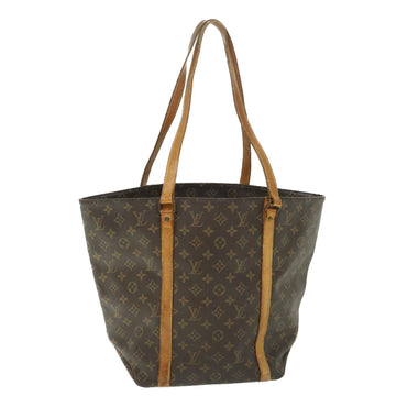 LOUIS VUITTON Monogram Sac Shopping Tote Bag M51108 LV Auth 54302