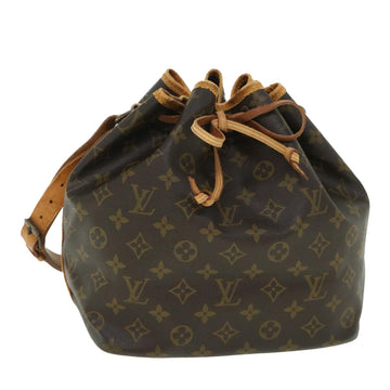 LOUIS VUITTON Monogram Petit Noe Shoulder Bag M42226 LV Auth 54318