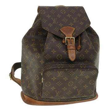 LOUIS VUITTON Monogram Montsouris GM Backpack M51135 LV Auth 54419