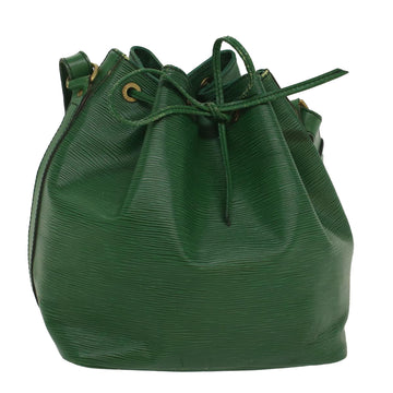 LOUIS VUITTON Epi Petit Noe Shoulder Bag Green M44104 LV Auth 54516