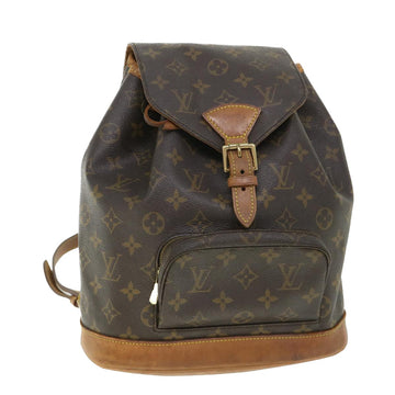 LOUIS VUITTON Monogram Montsouris MM Backpack M51136 LV Auth 54660