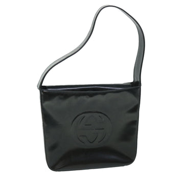 GUCCI Shoulder Bag Patent leather Black 000 0506 Auth 54780