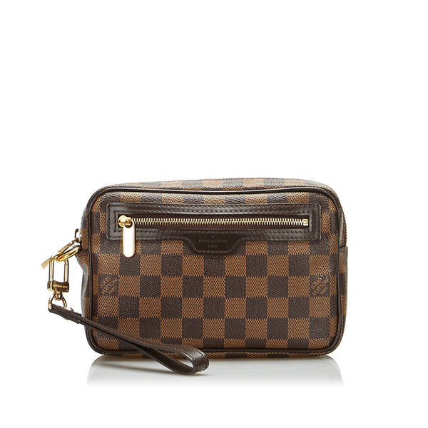 LOUIS VUITTON Damier Ebene Pochette Billets Macao 143680