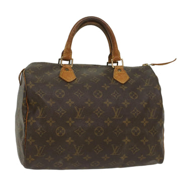 LOUIS VUITTON Monogram Speedy 30 Hand Bag M41526 LV Auth 55096