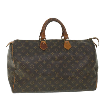 LOUIS VUITTON Monogram Speedy 40 Hand Bag M41522 LV Auth 55245