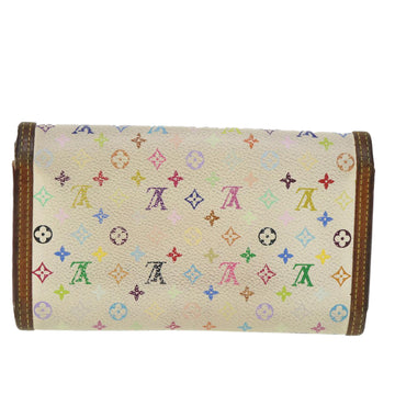 LOUIS VUITTON Multicolor Porte Tresor International Wallet M92659 LV Auth 55264