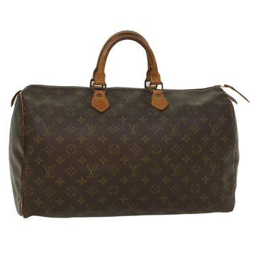 LOUIS VUITTON Monogram Speedy 40 Hand Bag M41522 LV Auth 55340