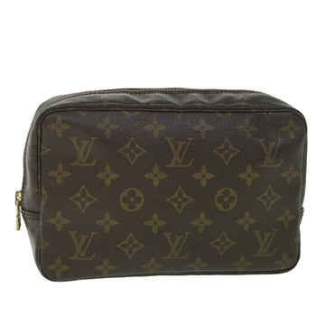 LOUIS VUITTON Monogram Trousse Toilette 23 Clutch Bag M47524 LV Auth 55525