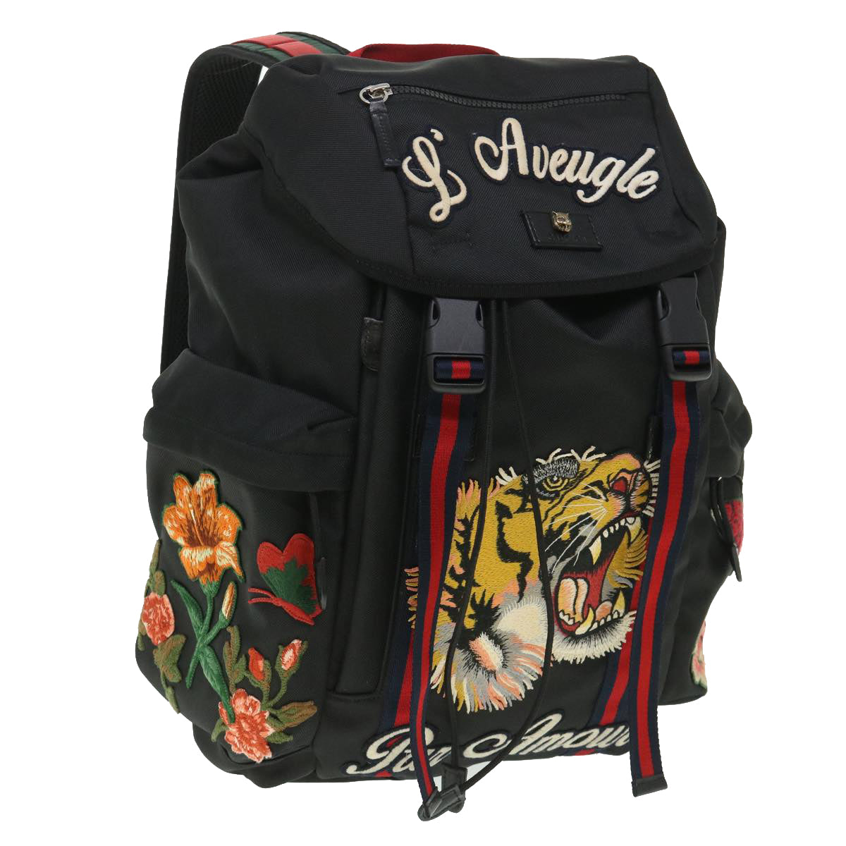 Gucci backpack store with tiger