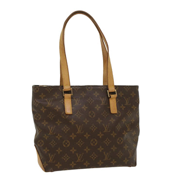 LOUIS VUITTON Monogram Cabas Piano Tote Bag M51148 LV Auth 55696