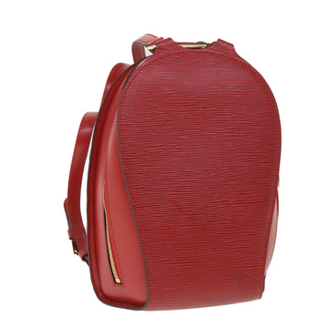 LOUIS VUITTON Epi Mabillon Backpack Castilian Red M52237 LV Auth 55819