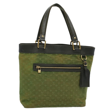 LOUIS VUITTON Monogram Mini Lucille GM Tote Bag TST Khaki M92681 LV Auth 55958