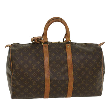 LOUIS VUITTON Monogram Keepall 45 Boston Bag M41428 LV Auth 55974