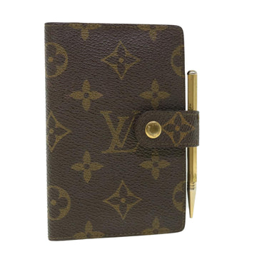 LOUIS VUITTON Monogram Planner LV Auth 56092