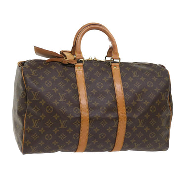 LOUIS VUITTON Monogram Keepall 45 Boston Bag M41428 LV Auth 56245