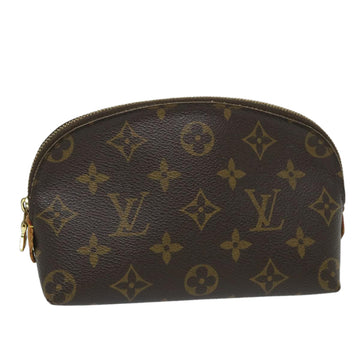 LOUIS VUITTON Monogram Pochette Cosmetic PM Cosmetic Pouch M47515 LV Auth 56430