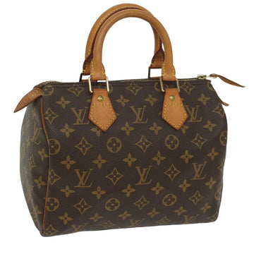 LOUIS VUITTON Monogram Speedy 25 Hand Bag M41528 LV Auth 56651