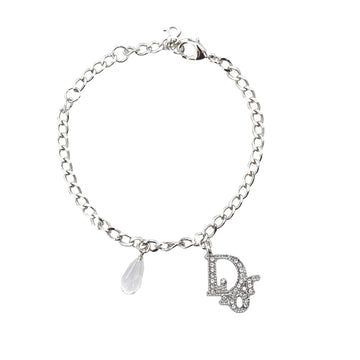 DIOR Logo Charm Bracelet Costume Bracelet