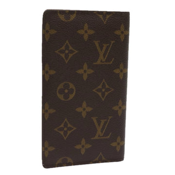 LOUIS VUITTON Monogram Agenda Poche Note Cover R20503 LV Auth 56845